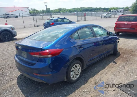 2018 Hyundai Elantra Se z USA, uszkodzony, nr VIN 5NPD74LF3JH341028